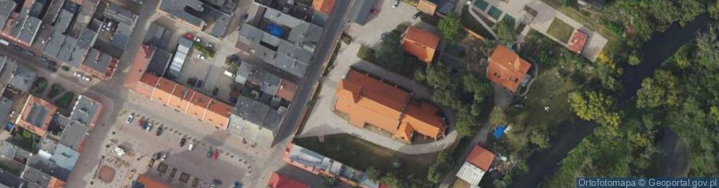 Zdjęcie satelitarne Kościelna ul.