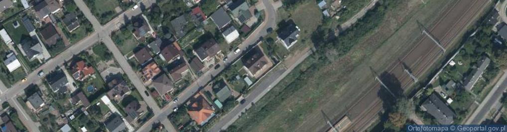 Zdjęcie satelitarne Kolejowa ul.