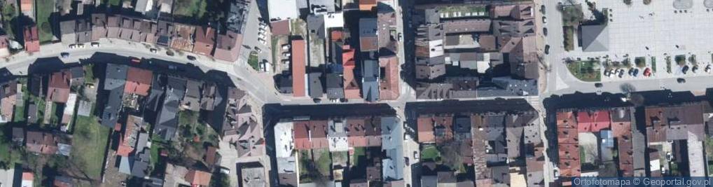 Zdjęcie satelitarne Kolejowa ul.