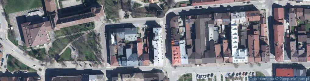 Zdjęcie satelitarne Kościelna ul.