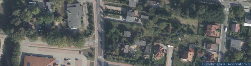 Zdjęcie satelitarne Kolejowa ul.