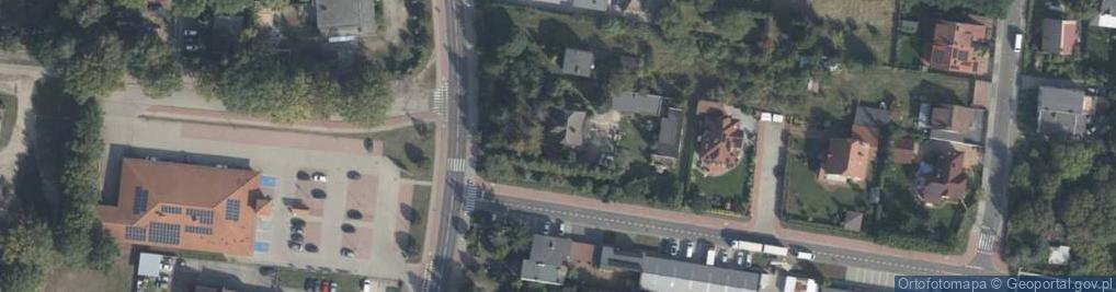 Zdjęcie satelitarne Kolejowa ul.
