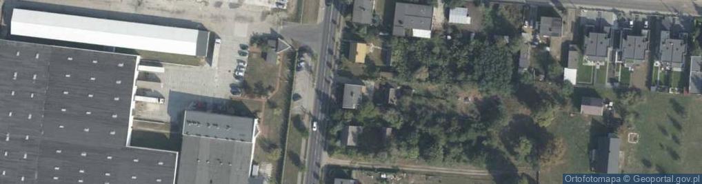 Zdjęcie satelitarne Kolejowa ul.