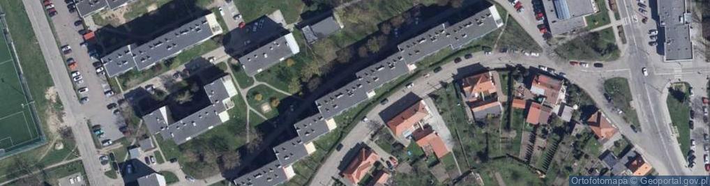 Zdjęcie satelitarne Komisji Edukacji Narodowej ul.
