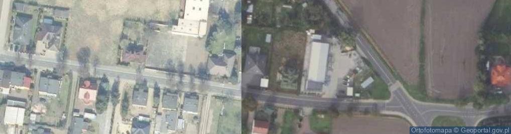 Zdjęcie satelitarne Kowanowska ul.