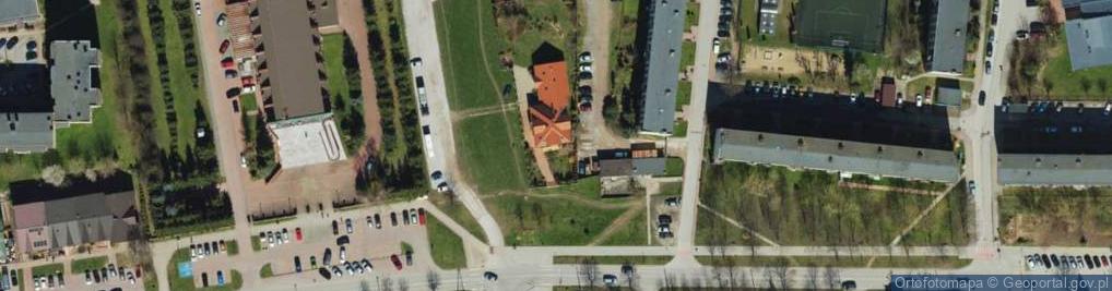 Zdjęcie satelitarne Kossaka Wojciecha ul.