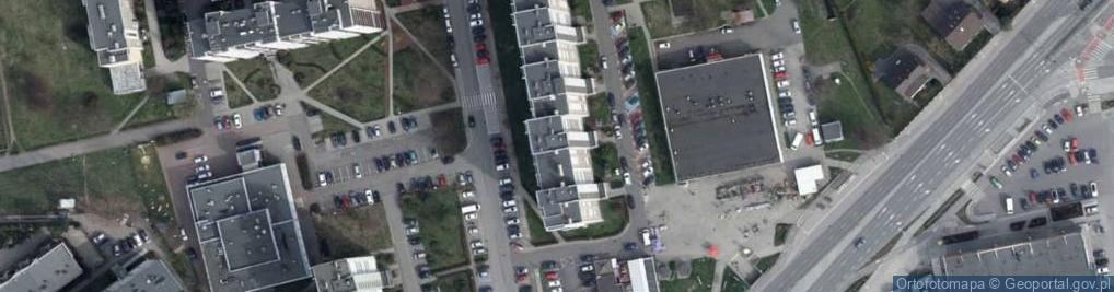 Zdjęcie satelitarne Koszyka Szymona ul.