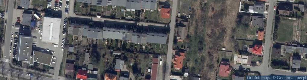 Zdjęcie satelitarne Kossak ul.