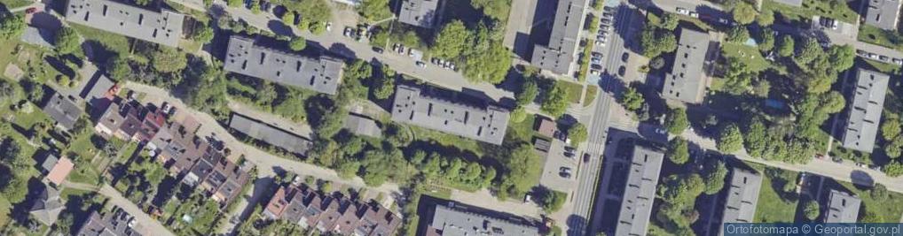 Zdjęcie satelitarne Kochanowskiego Jana ul.