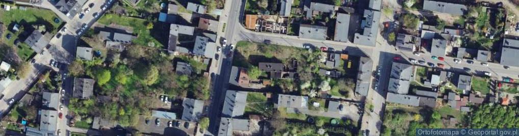 Zdjęcie satelitarne Konstantynowska ul.
