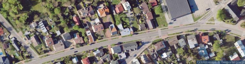 Zdjęcie satelitarne Kolejowa ul.