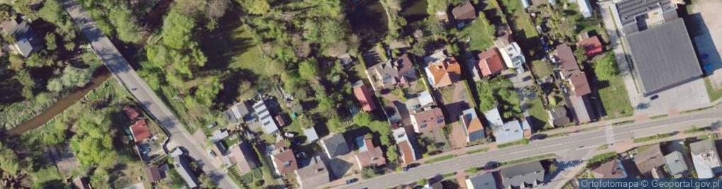 Zdjęcie satelitarne Kolejowa ul.