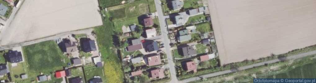 Zdjęcie satelitarne Kośmiderska ul.