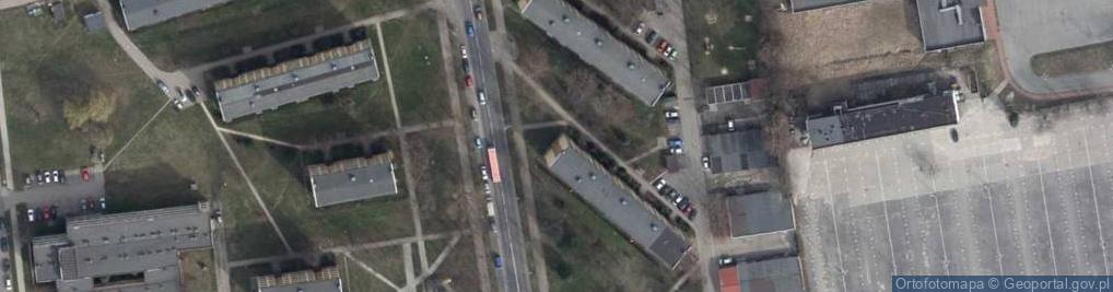 Zdjęcie satelitarne Kostromska ul.