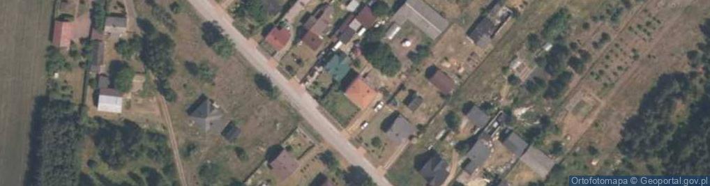 Zdjęcie satelitarne Kolonia Plucice ul.