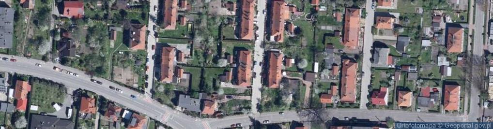 Zdjęcie satelitarne Kossaka ul.