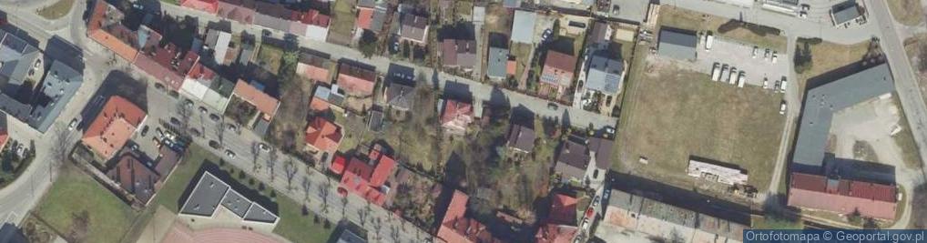 Zdjęcie satelitarne Korzeniowskiego Józefa ul.