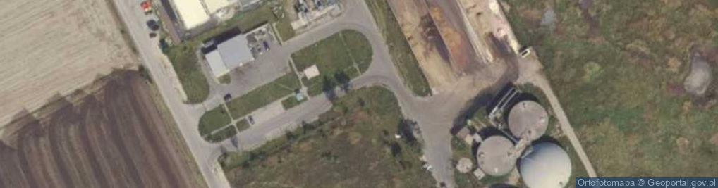 Zdjęcie satelitarne Komunalna ul.