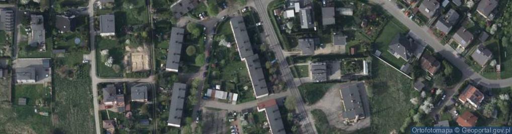 Zdjęcie satelitarne Kominka Bolesława, ks. kard. ul.