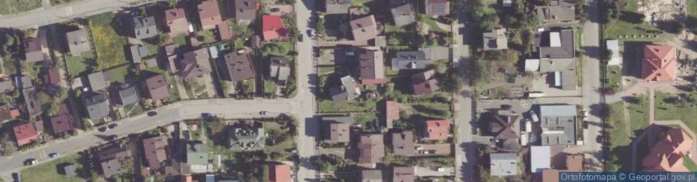 Zdjęcie satelitarne Koziegórska ul.