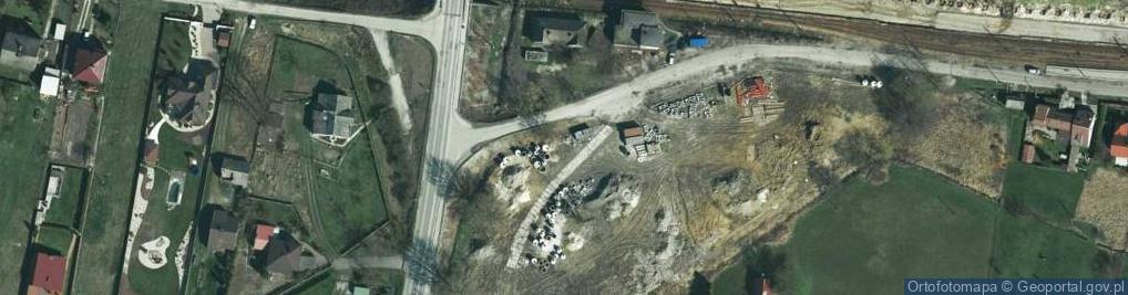 Zdjęcie satelitarne Kolejowa ul.