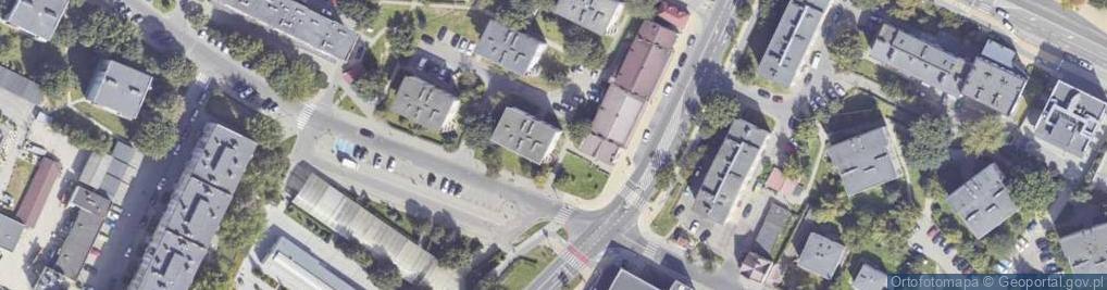 Zdjęcie satelitarne Koseły Romana ul.