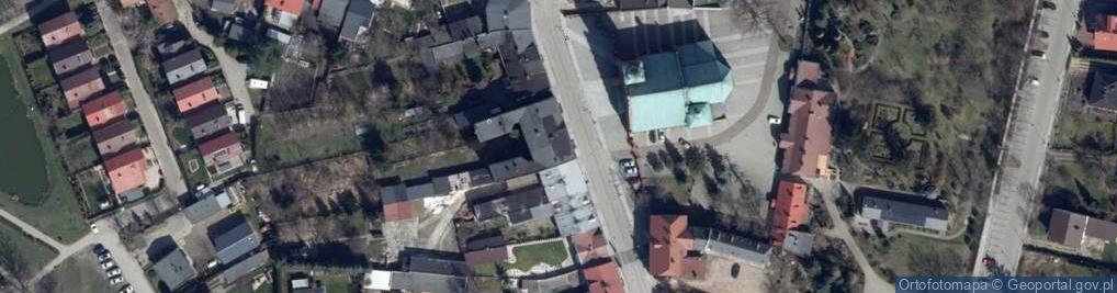 Zdjęcie satelitarne Kolegiacka ul.
