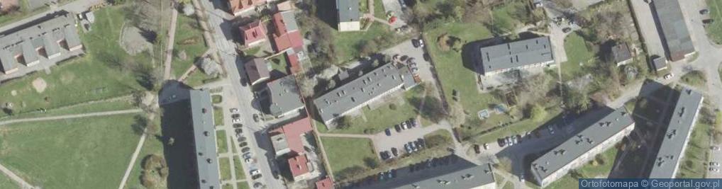 Zdjęcie satelitarne Kossaka Wojciecha ul.