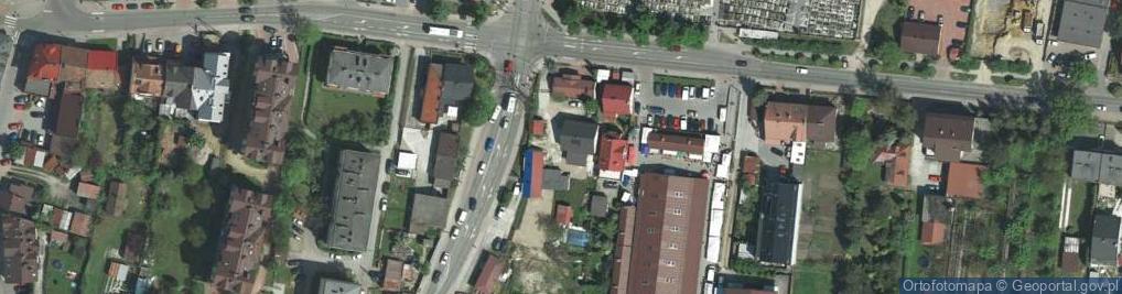 Zdjęcie satelitarne Korabnicka ul.