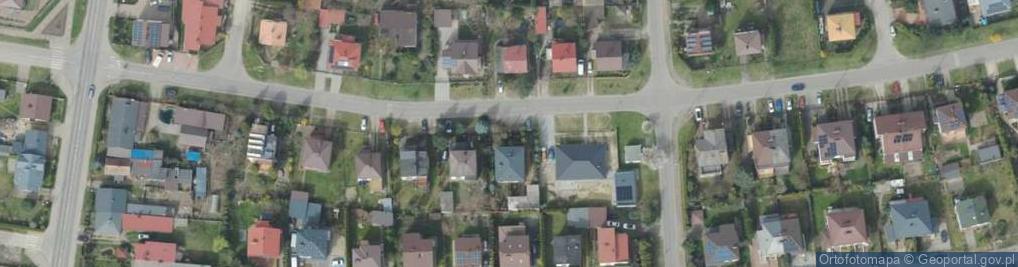 Zdjęcie satelitarne Konwaliowa ul.