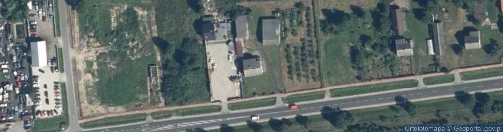 Zdjęcie satelitarne Kolonia Skrzyńsko ul.