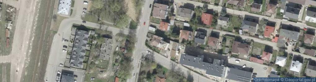 Zdjęcie satelitarne Kolejowa ul.