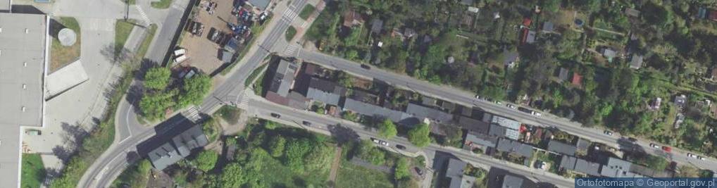 Zdjęcie satelitarne Koźla ul.