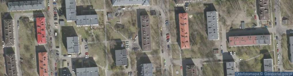 Zdjęcie satelitarne Komandosów ul.