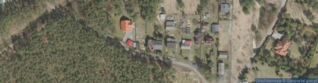 Zdjęcie satelitarne Kolonia Wągródka ul.