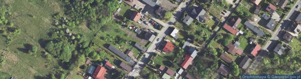 Zdjęcie satelitarne Komuny Paryskiej ul.