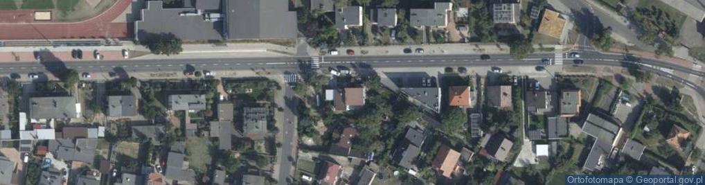 Zdjęcie satelitarne Kórnicka ul.
