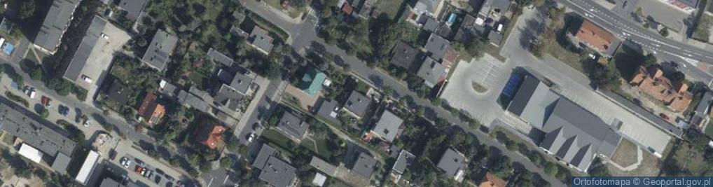Zdjęcie satelitarne Kozierowskiego, ks. ul.