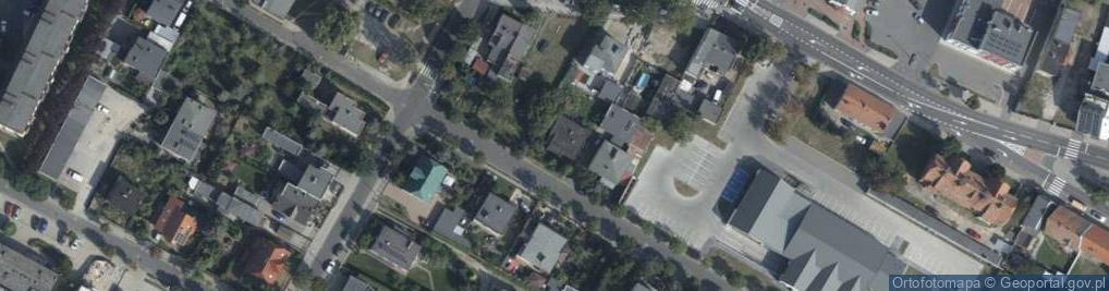 Zdjęcie satelitarne Kozierowskiego, ks. ul.