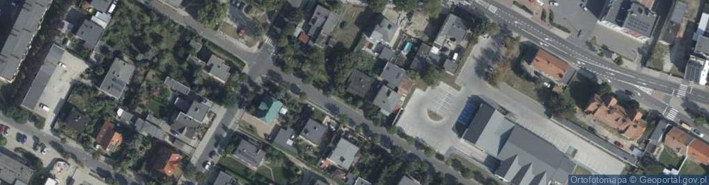 Zdjęcie satelitarne Kozierowskiego, ks. ul.