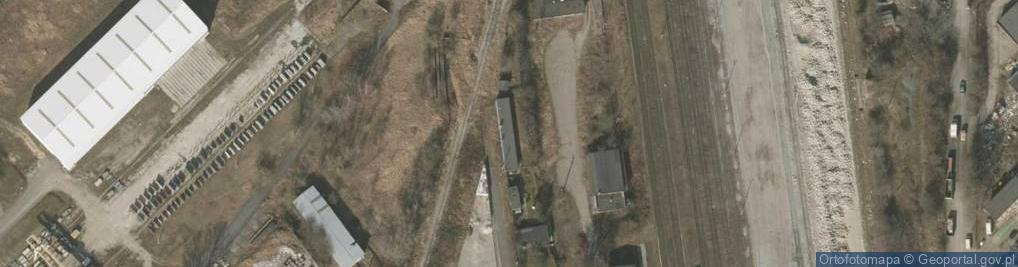 Zdjęcie satelitarne Kolejowa ul.