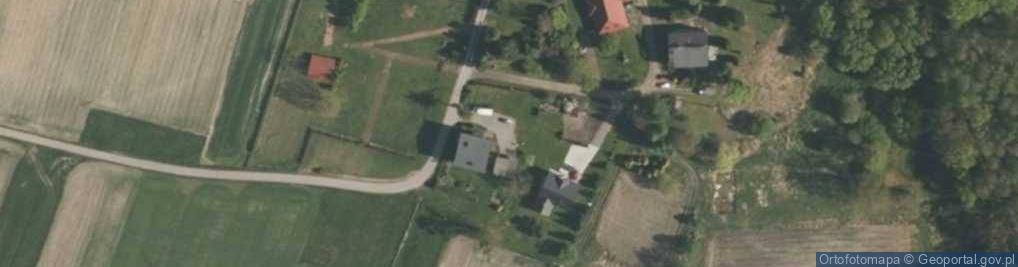 Zdjęcie satelitarne Kolonia Podlesie ul.