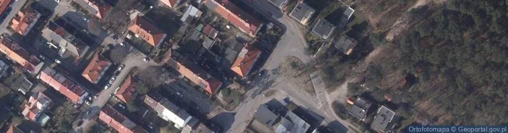 Zdjęcie satelitarne Kossaków ul.