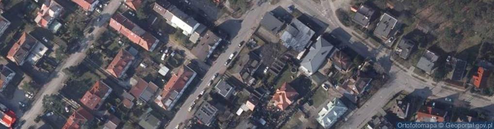 Zdjęcie satelitarne Kossaków ul.