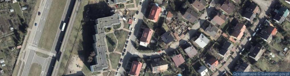 Zdjęcie satelitarne Kormoranów ul.