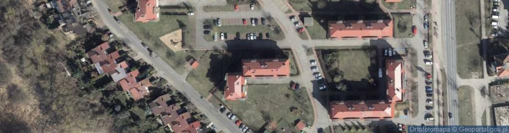 Zdjęcie satelitarne Kostrzewskiego Józefa ul.