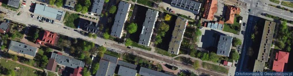 Zdjęcie satelitarne Kochanowskiego Jana ul.