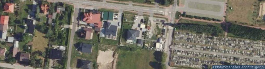 Zdjęcie satelitarne Kościelna ul.