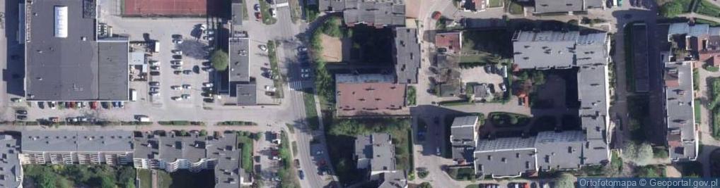 Zdjęcie satelitarne Kozacka ul.