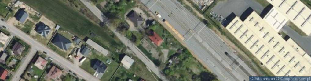 Zdjęcie satelitarne Kolejowa ul.